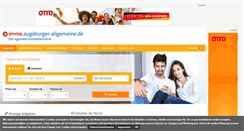 Desktop Screenshot of immobilien.augsburger-allgemeine.de
